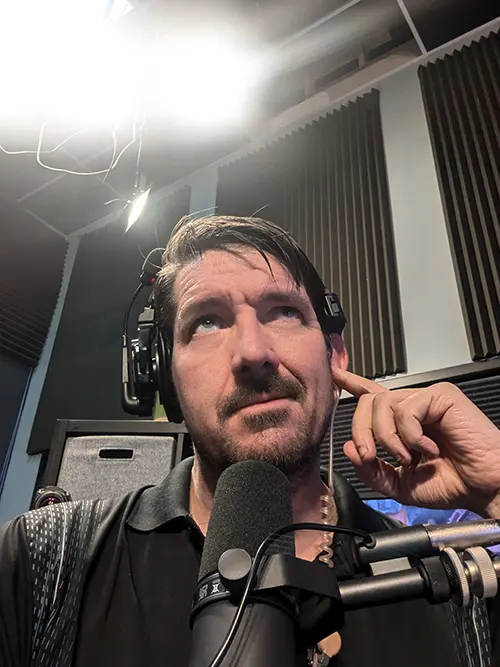Me: A professional audio engineer in broadcast studio environment